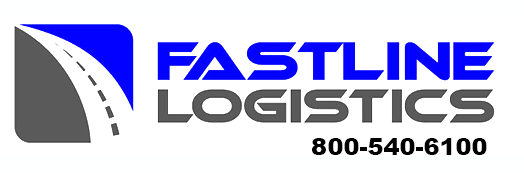 Fastline Logistics Logo with Phone Number.